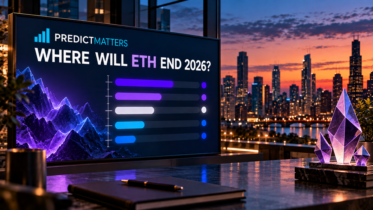 Where Will Ethereum End 2026? Latest ETH Prediction Market Prices