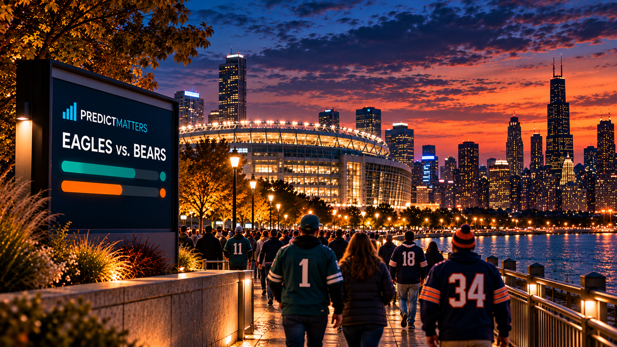 Eagles vs. Bears Prediction Markets: Latest Prices & Props for MNF