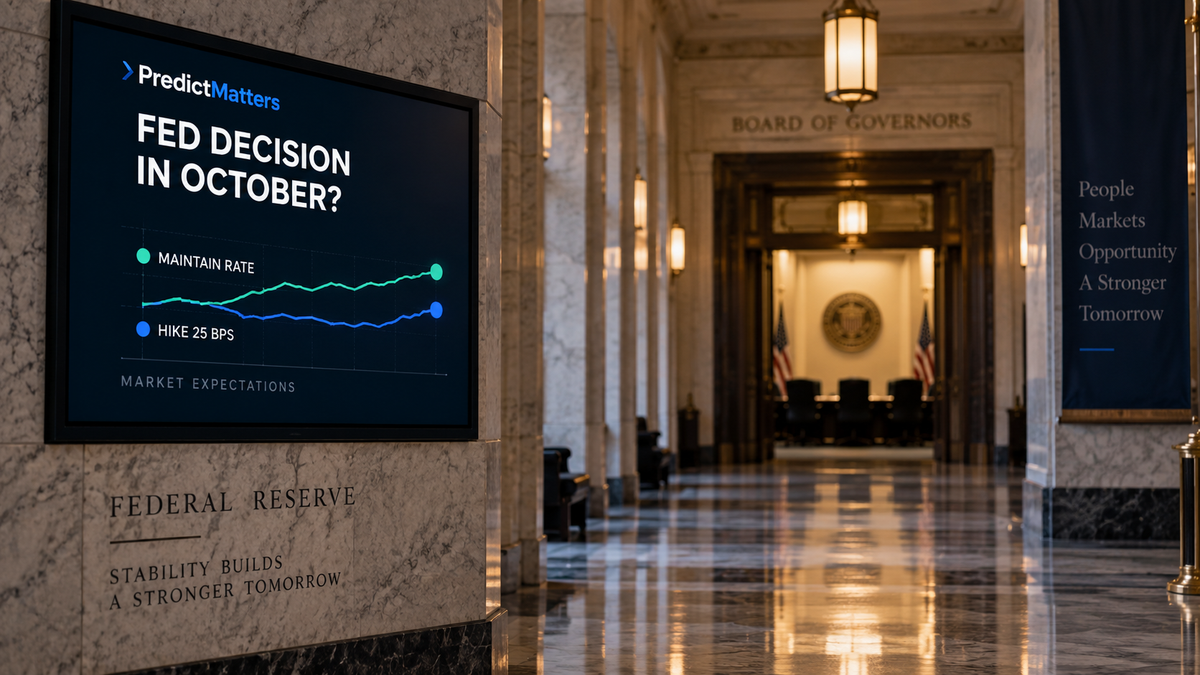 October Fed Rate Prediction Markets: Will the Fed Hike Rates Again?