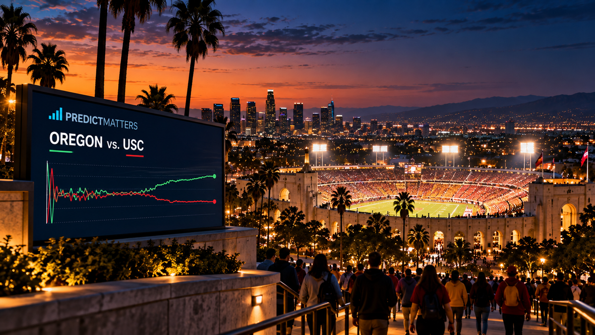 Oregon vs. USC Prediction Markets: Prices & Props for West Coast Big Ten Battle