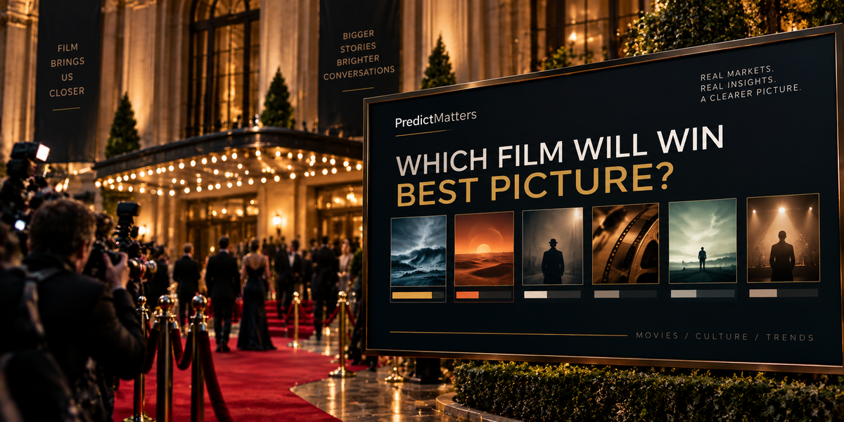 The Oscar Best Picture Race Is Taking Shape. What Prediction Markets Expect
