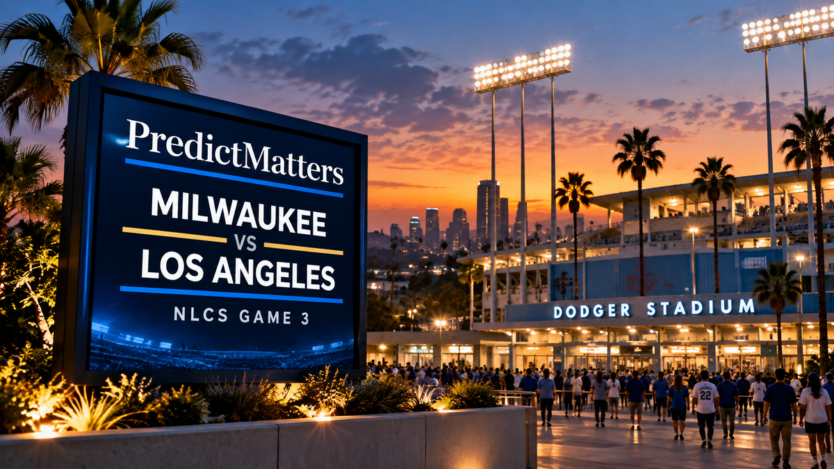 Brewers vs. Dodgers NLCS Game 3: Prediction Market Prices, Props, & Preview