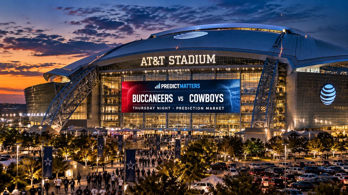 Buccaneers vs. Cowboys Prediction Market: Prices & Props for Thursday Night Football