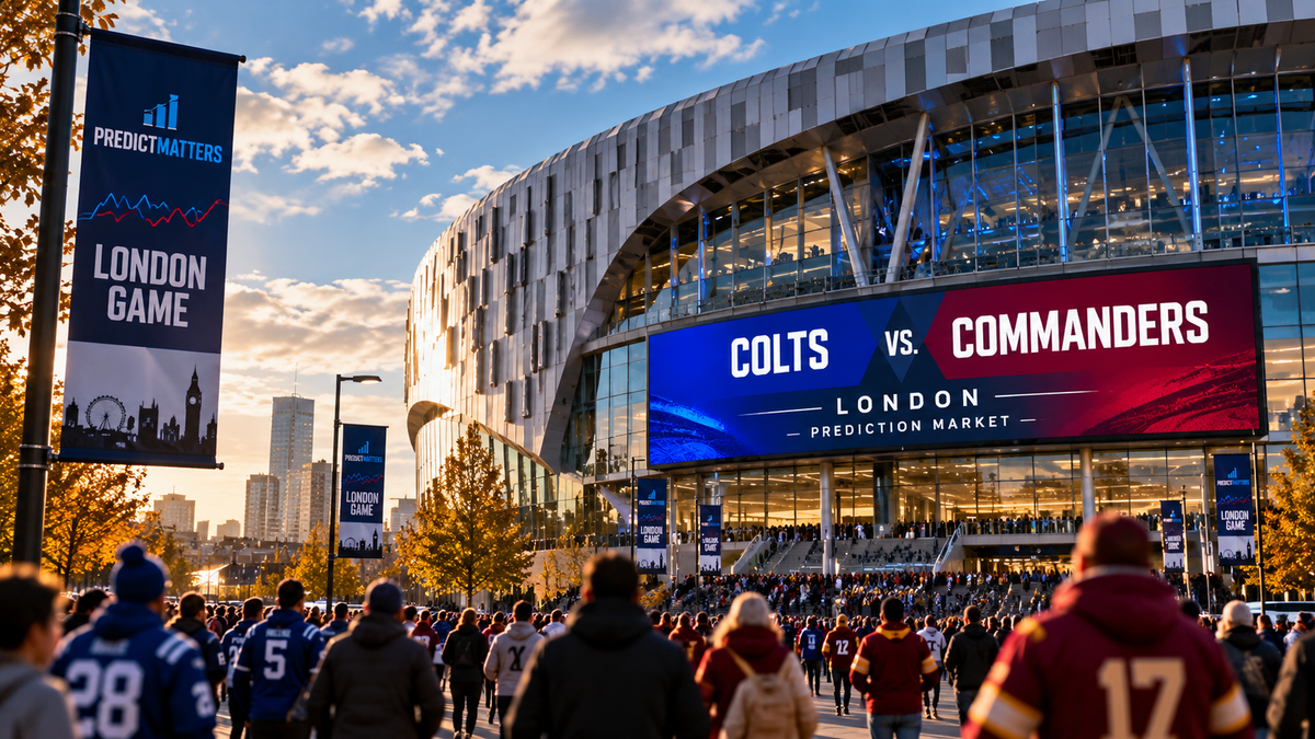 Colts vs. Commanders Prediction Markets: Latest Prices & Props for NFL London Week 4