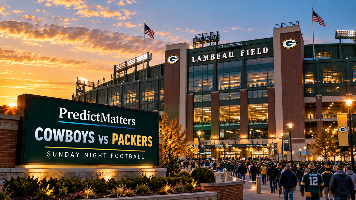 Cowboys vs. Packers Prediction Market: Prices, Props & Sunday Night Football Preview