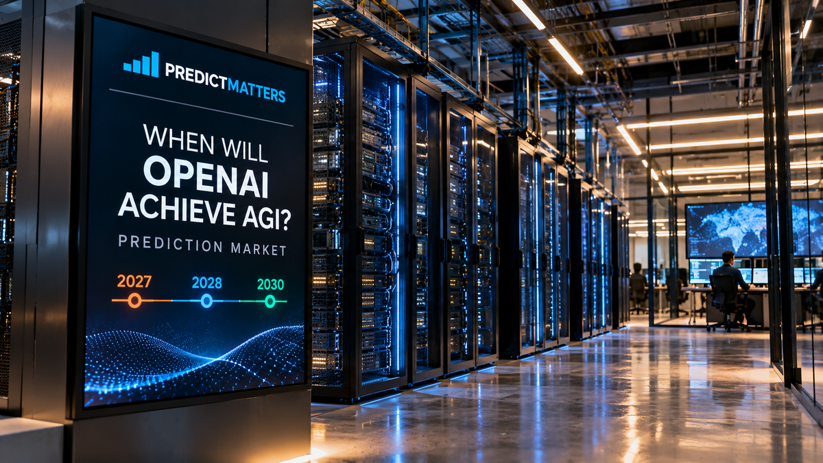When Will OpenAI Achieve AGI? What Prediction Markets Say
