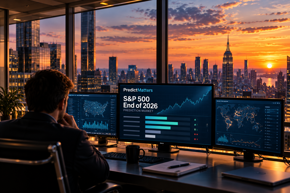 Where Will the S&P 500 End 2026? Latest Prediction Market Prices