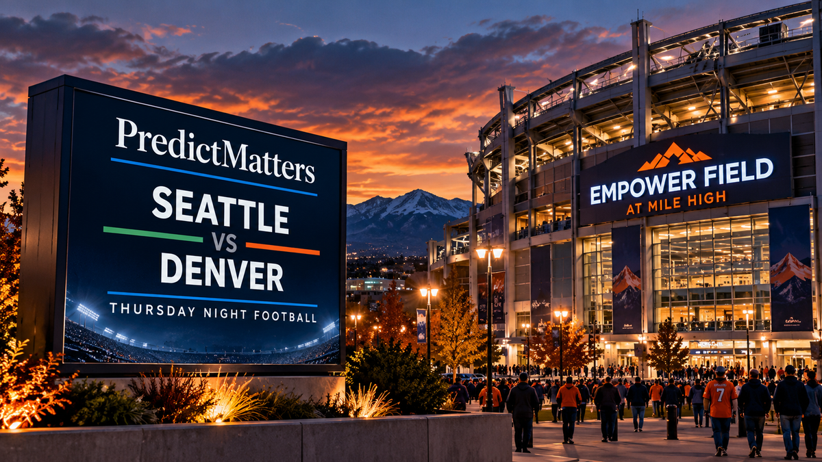 Seahawks vs. Broncos Prediction Market: TNF Prices, Props, & Preview