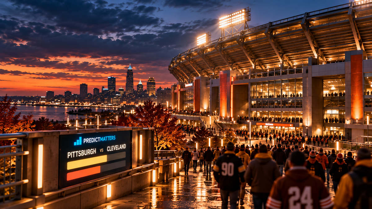 Steelers vs. Browns Prediction Markets: Latest Prices & Props for TNF