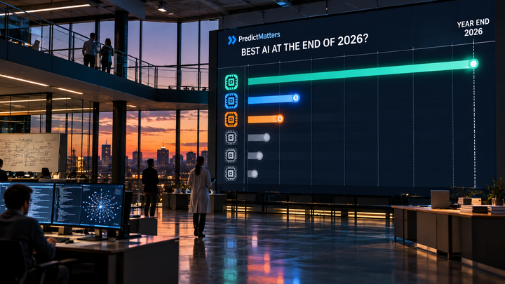 Which AI Model Will Finish 2026 on Top? Prediction Market Prices