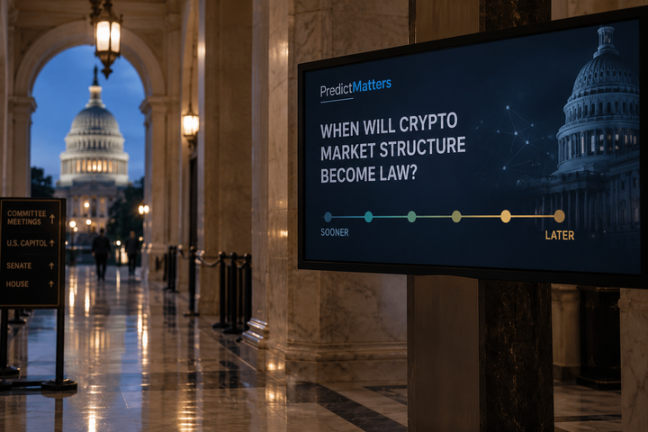 Will the CLARITY Act Become Law? Prediction Markets Jump Before Key Senate Vote