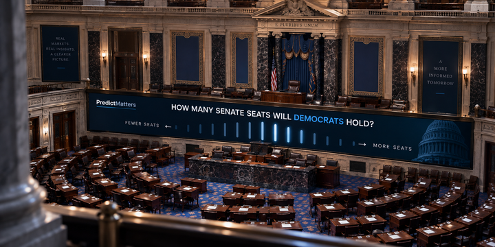 How Many Senate Seats Will Democrats Hold After the Midterms? What Prediction Markets Expect