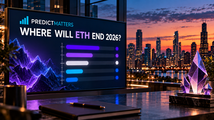 Where Will Ethereum End 2026? Latest ETH Prediction Market Prices