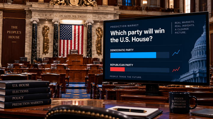 Who Will Control the House? Prediction Markets Favor Democrats in 2026