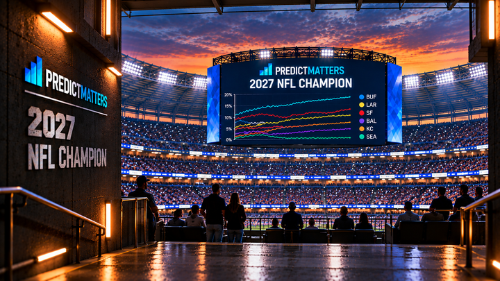 Super Bowl Prediction Markets: 3-0 Bills, 1-2 Rams Share the Lead