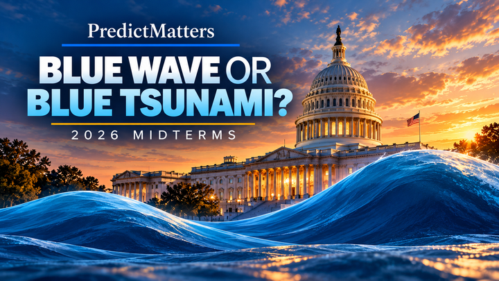 Blue Wave or Blue Tsunami? What Prediction Markets Say About the 2026 Midterms