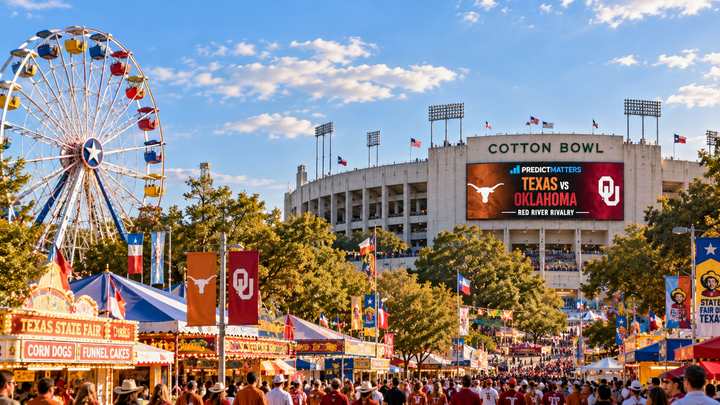 Texas vs. Oklahoma Prediction Market: Prices & Props for Red River Rivalry