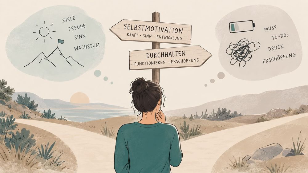 Wenn Selbstmotivation eigentlich nur Durchhalten ist