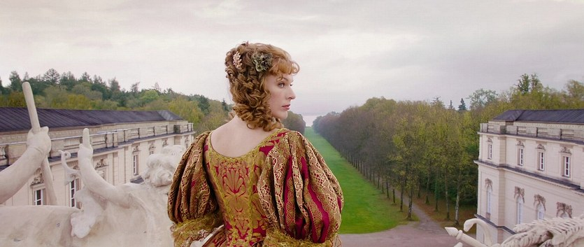 Milla Jovovich looks over her shoulder in The Three Musketeers