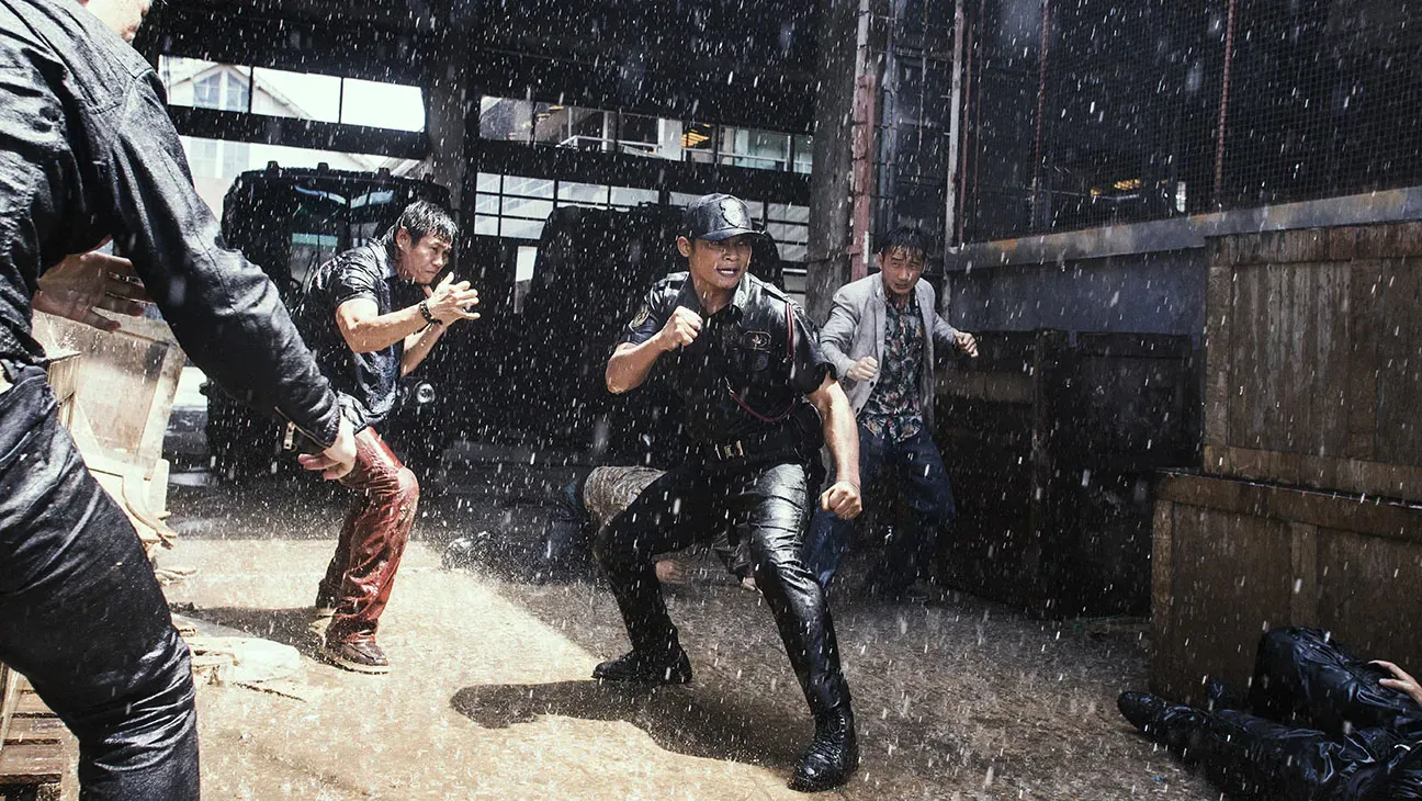 Tony Jaa fights in the rain in SPL 2: A Time for Consequences