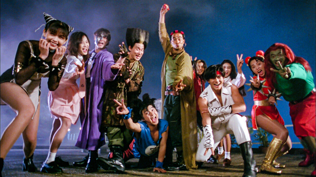 The knock-off Street Fighter squad in Future Cops