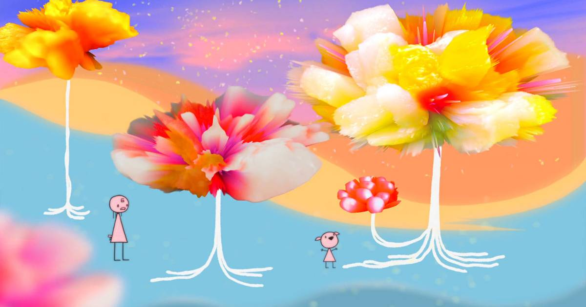 A colorful image from The World of Tomorrow