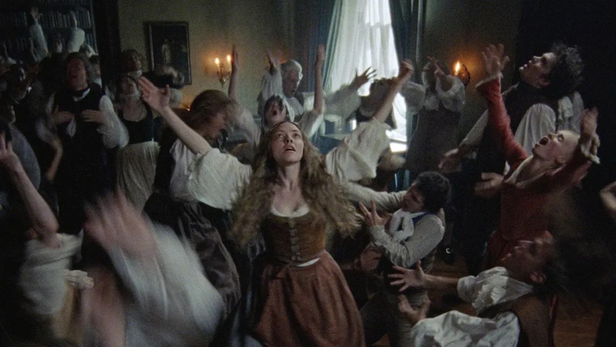 Amanda Seyfried and the Shakers dance and shake in The Testament of Ann Lee