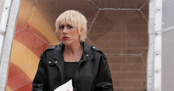 Maisie Adam, hardly able to contain her rage, on Taskmaster