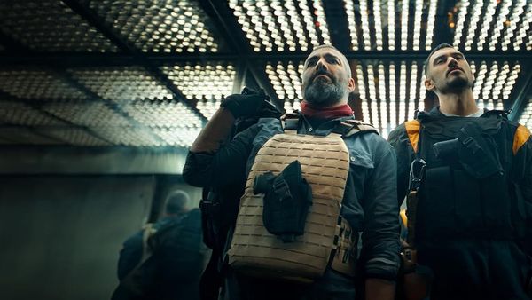In Vengeance, the two leads load up on weapons and armor