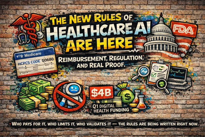 The New Rules of Healthcare AI Are Here: Reimbursement, Regulation, and Real Proof