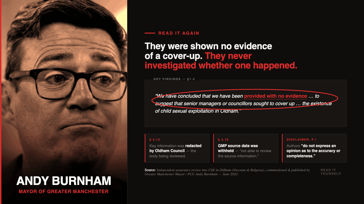 The Day Andy Burnham Drew a Line Under the Oldham Rape Gang Scandal