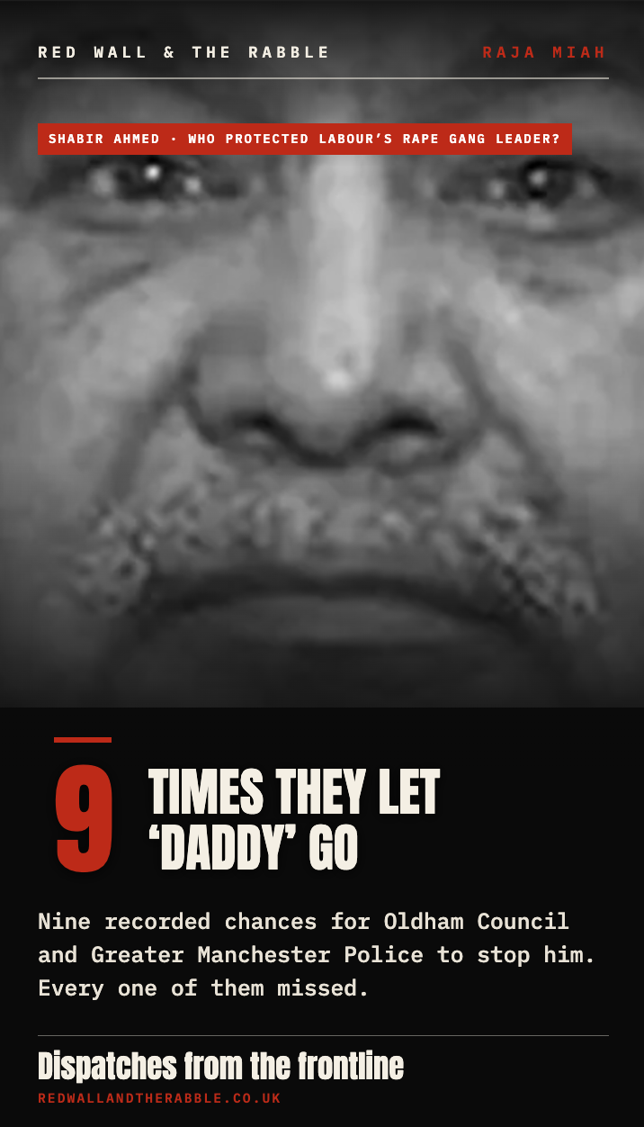The Nine Times They Let Daddy Go