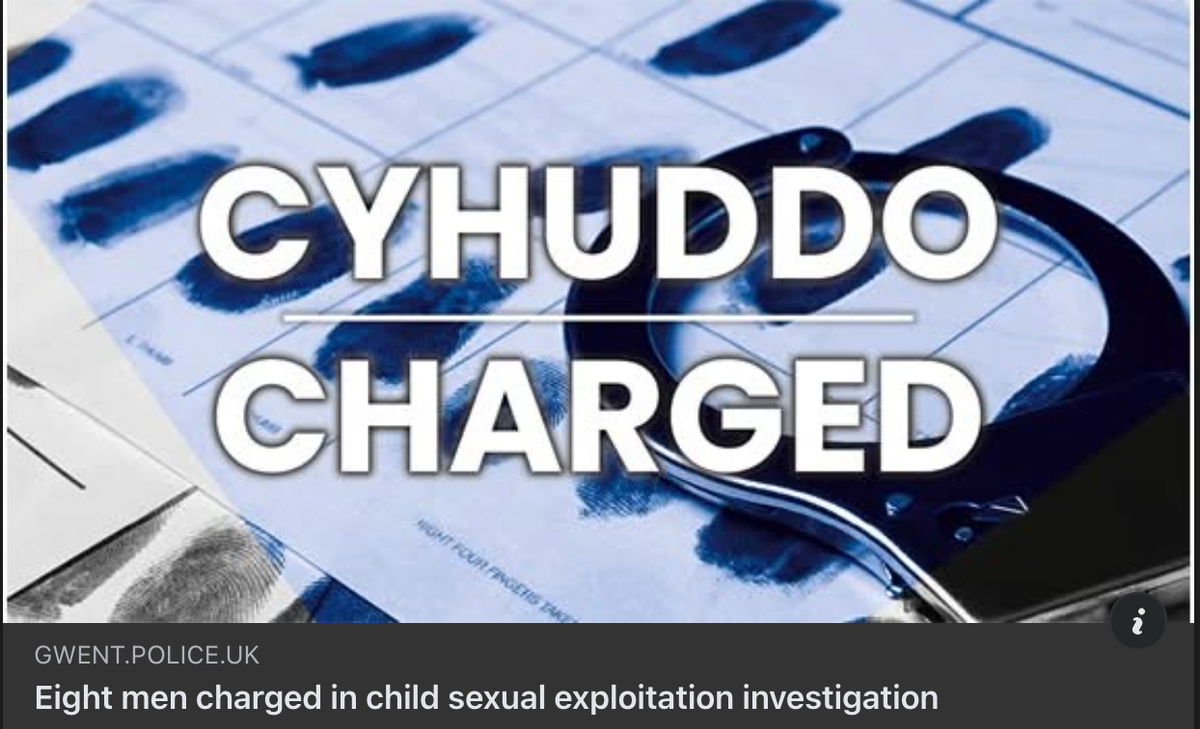 Eight Charged Over South Wales Rape Gang Abuse