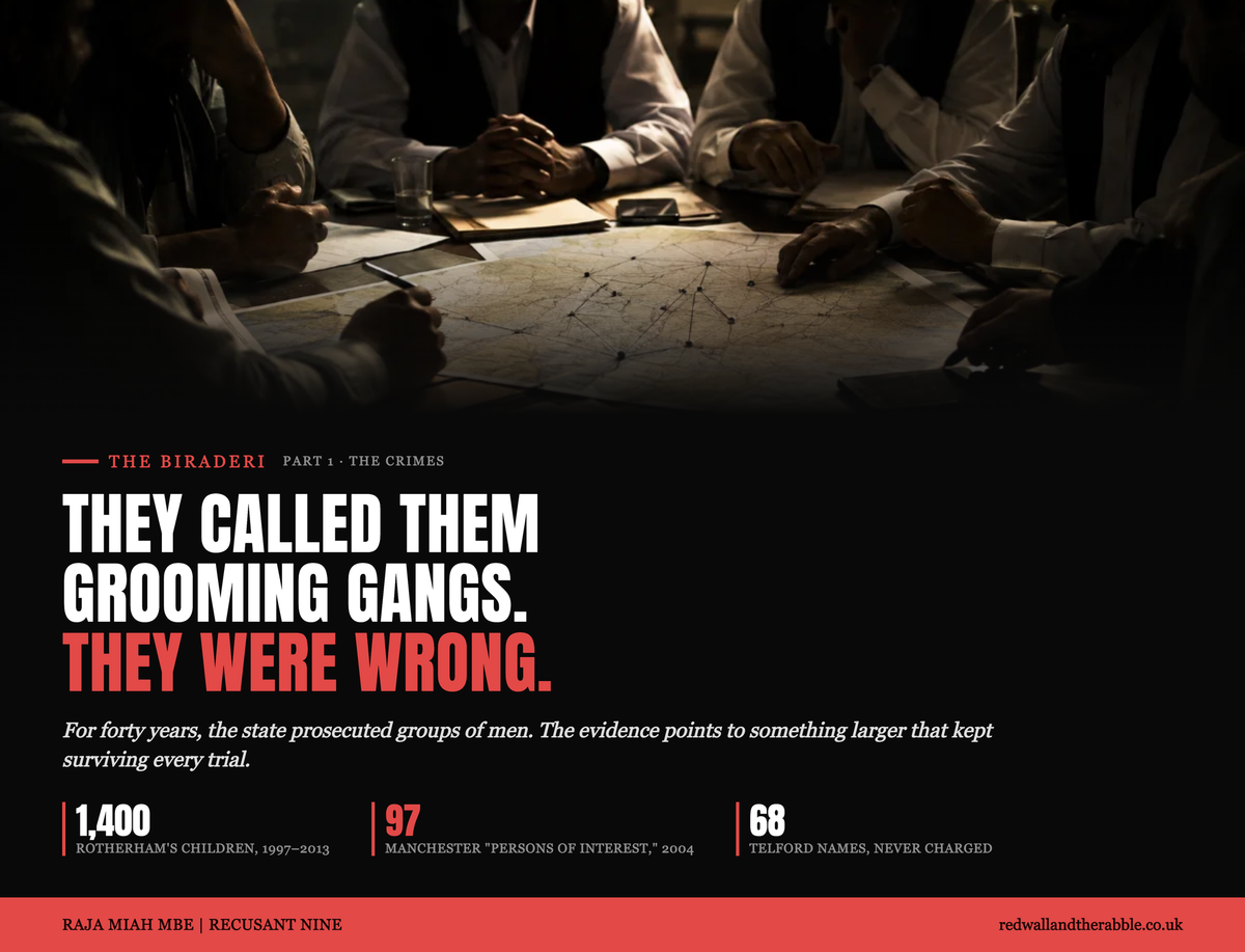 THEY CALLED THEM GROOMING GANGS. THEY WERE WRONG.