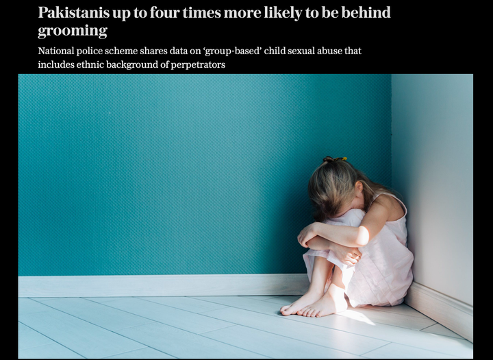 Hard Data, Harder Truth: Police Statistics Reveal Pakistani Patterns in Child Exploitation Cases