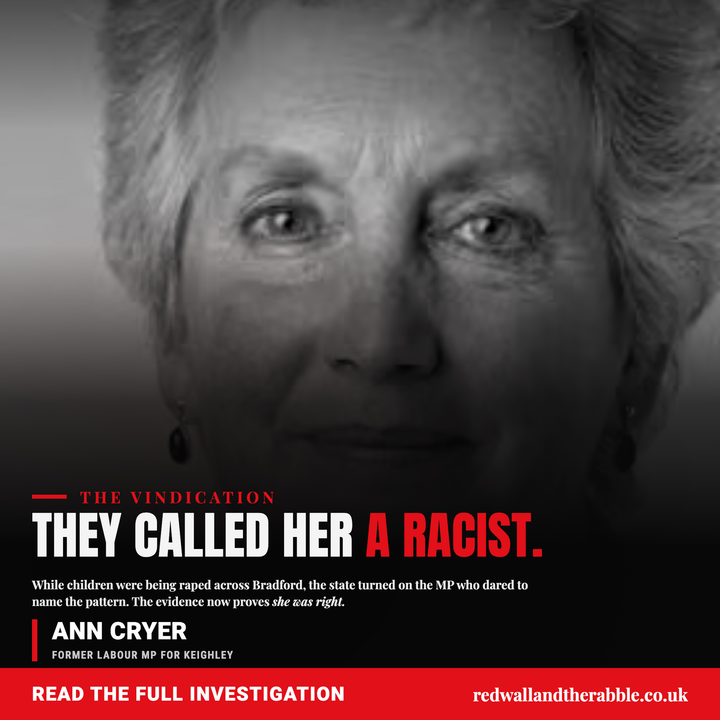 They Called Ann Cryer a Racist. She Was Right.