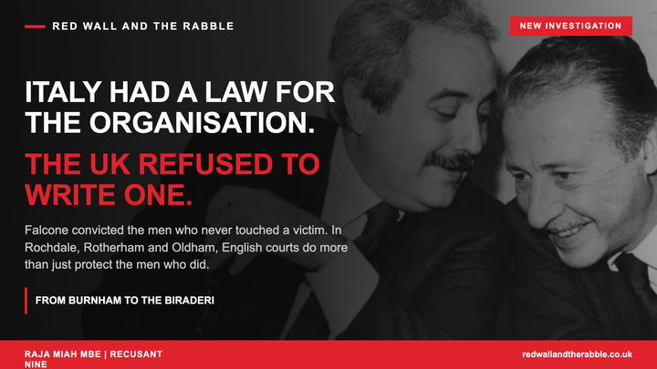 ITALY HAD THE MAFIA. WE HAVE THE BIRADERI.