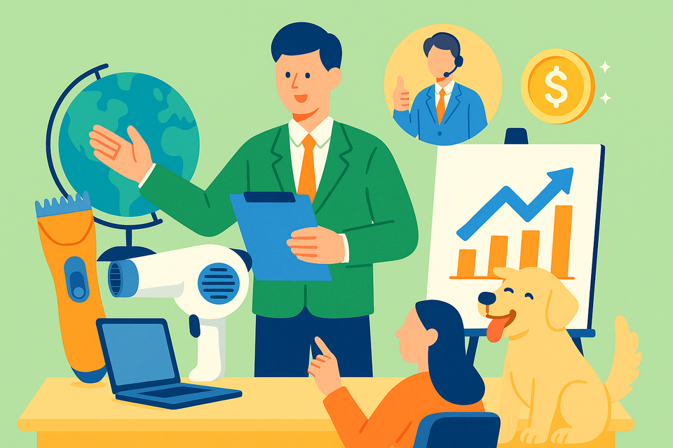 세일즈 에이전트로 연 글로벌 펫 시장, 하성전자 8억 원 규모 주문 성사