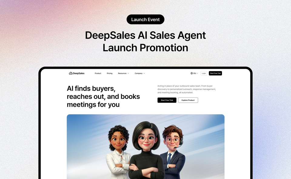 [DeepSales] Meet Selly, the AI Sales Agent: Get Started with Our Launch Promotion