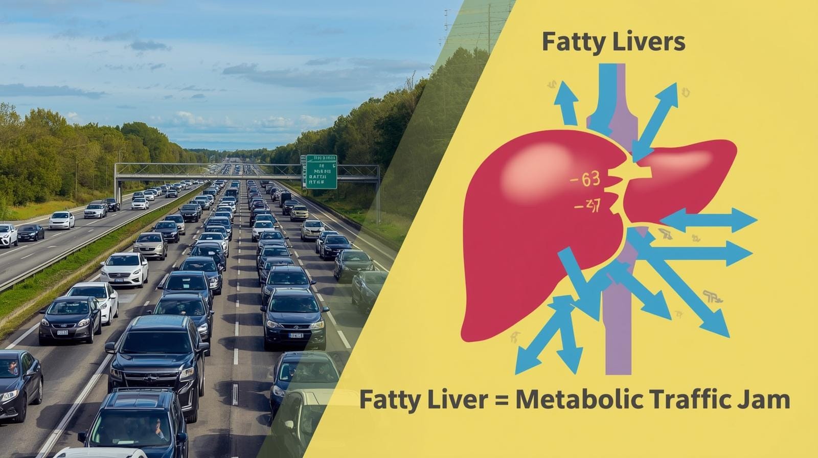 Fatty Liver Is a Metabolic Traffic Jam