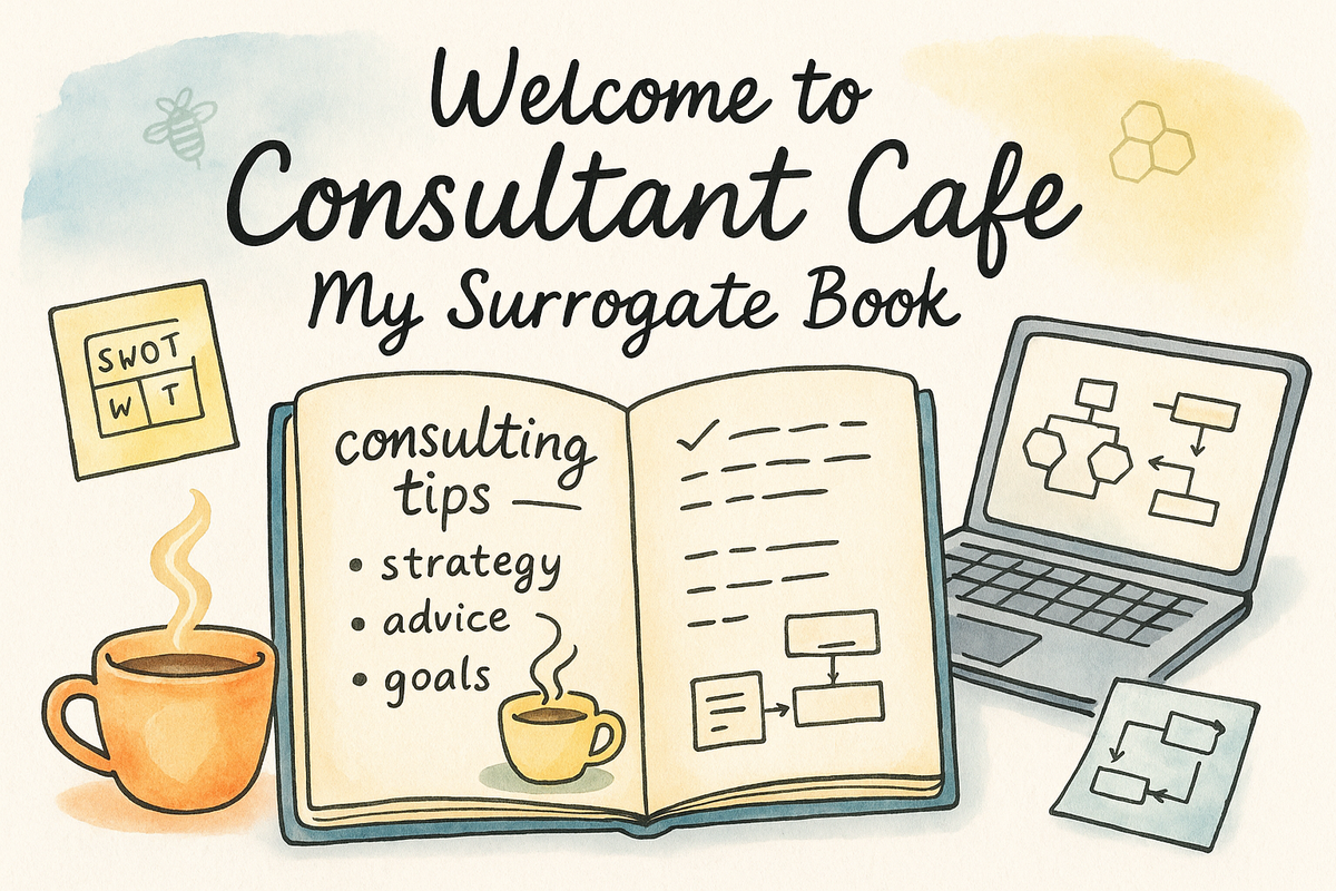 Welcome to Consultant Cafe: My Surrogate Book
