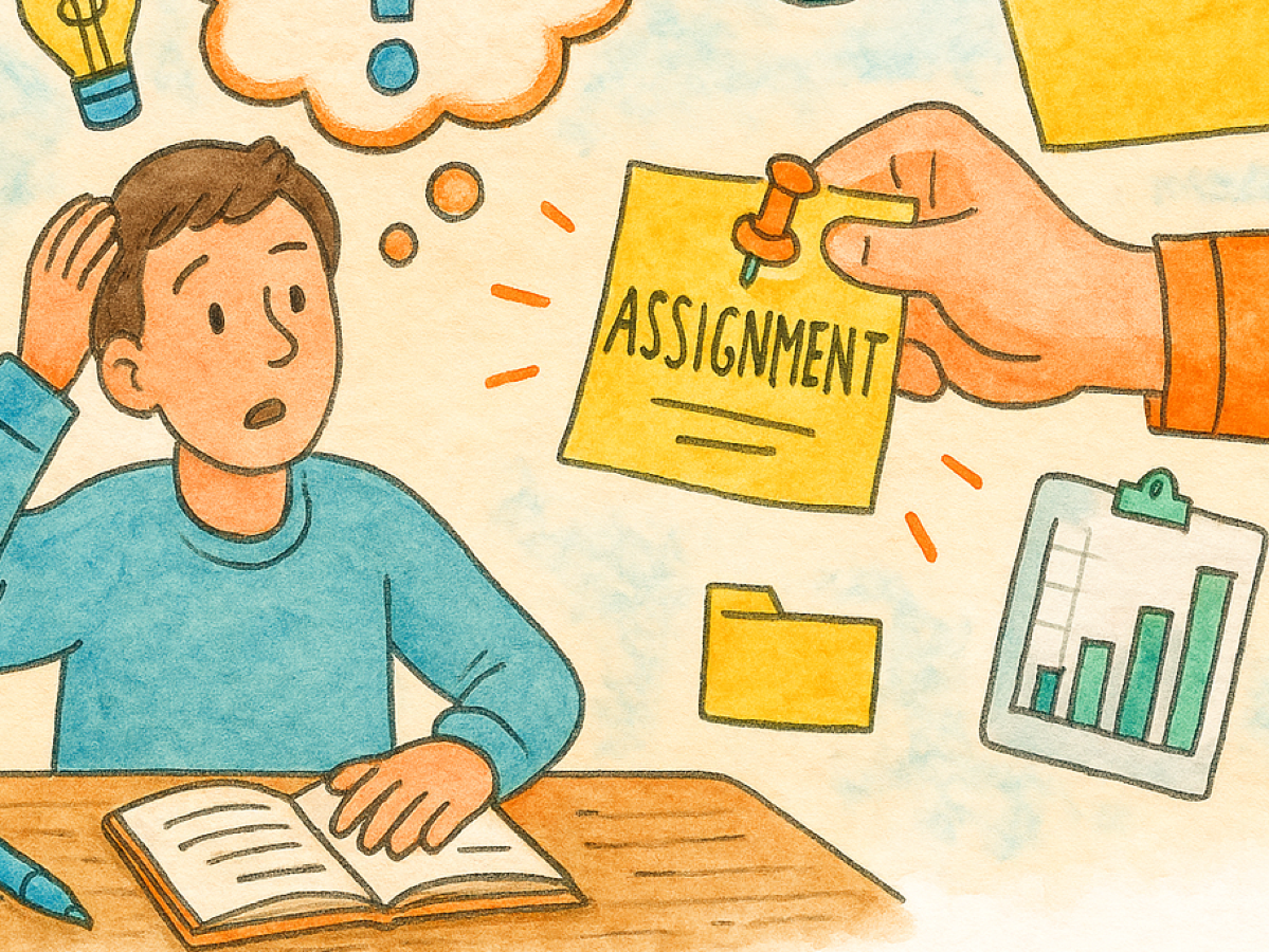 When You're Asked to Deliver an Assignment You've Never Done Before....