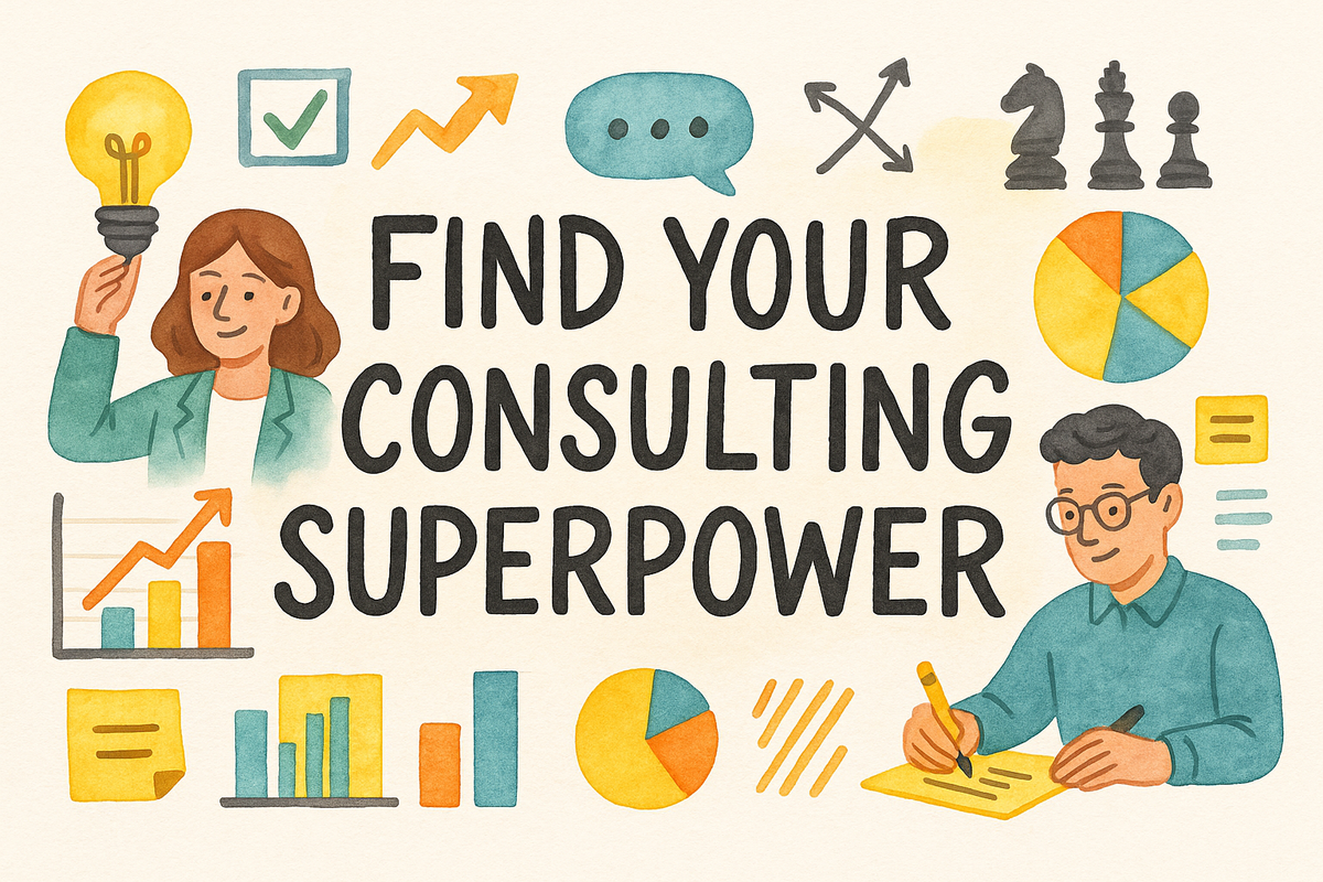 Finding Your Consulting Superpower: 10 Ways to Uncover Your Unfair Advantage