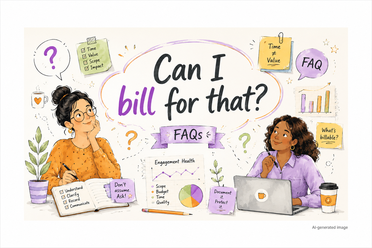 Am I allowed to bill for that? Seven timesheet questions answered
