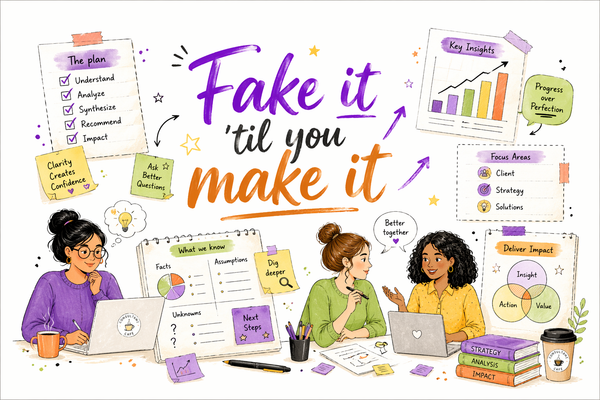 Should you fake it 'till you make it?