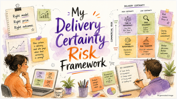My Delivery Certainty Risk Framework