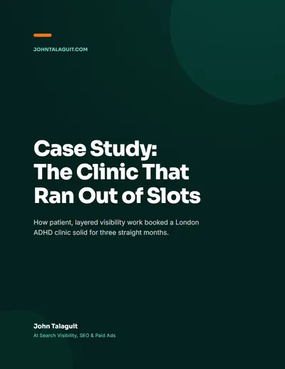 Cover of the case study PDF: The Clinic That Ran Out of Slots