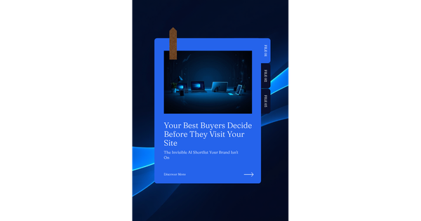Your Buyers Have Already Decided Before They Visit Your Website. Here's What That Changes.