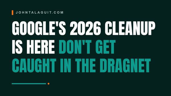 Cover banner: Google's 2026 Cleanup Is Flagging Honest Local Businesses