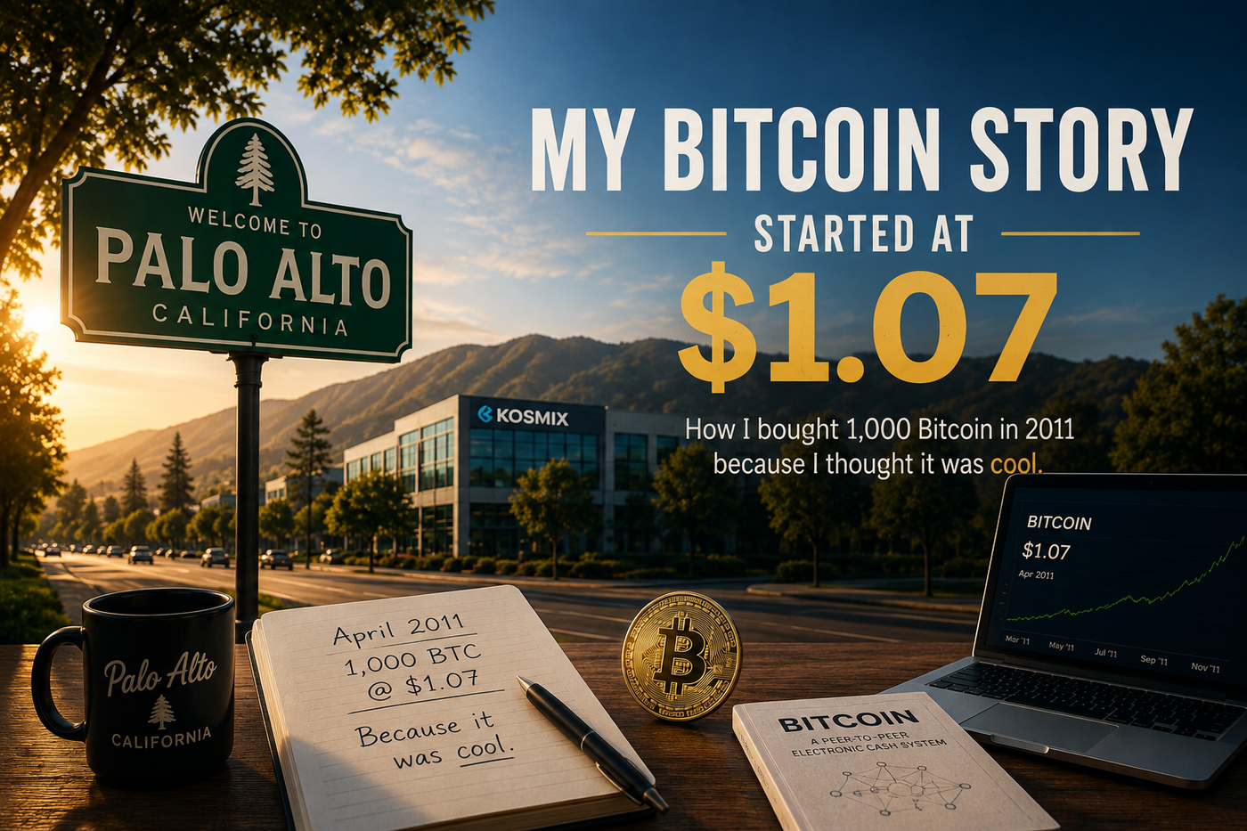 My Bitcoin Story Started at $1.07
